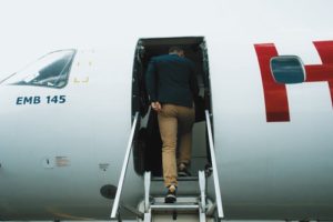 prendre l'avion
