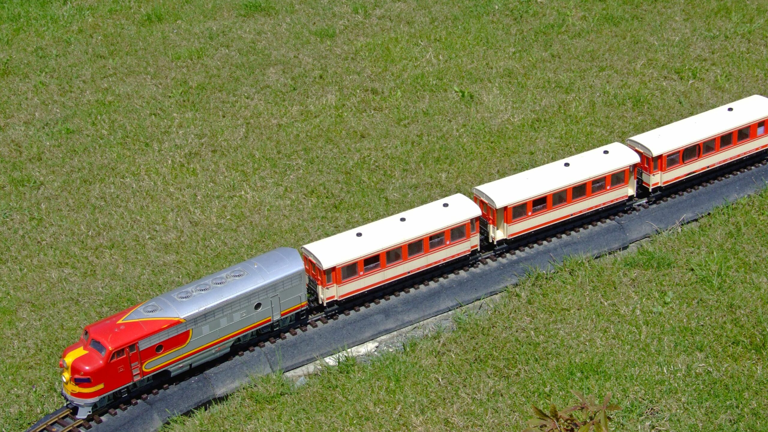 Un train miniature