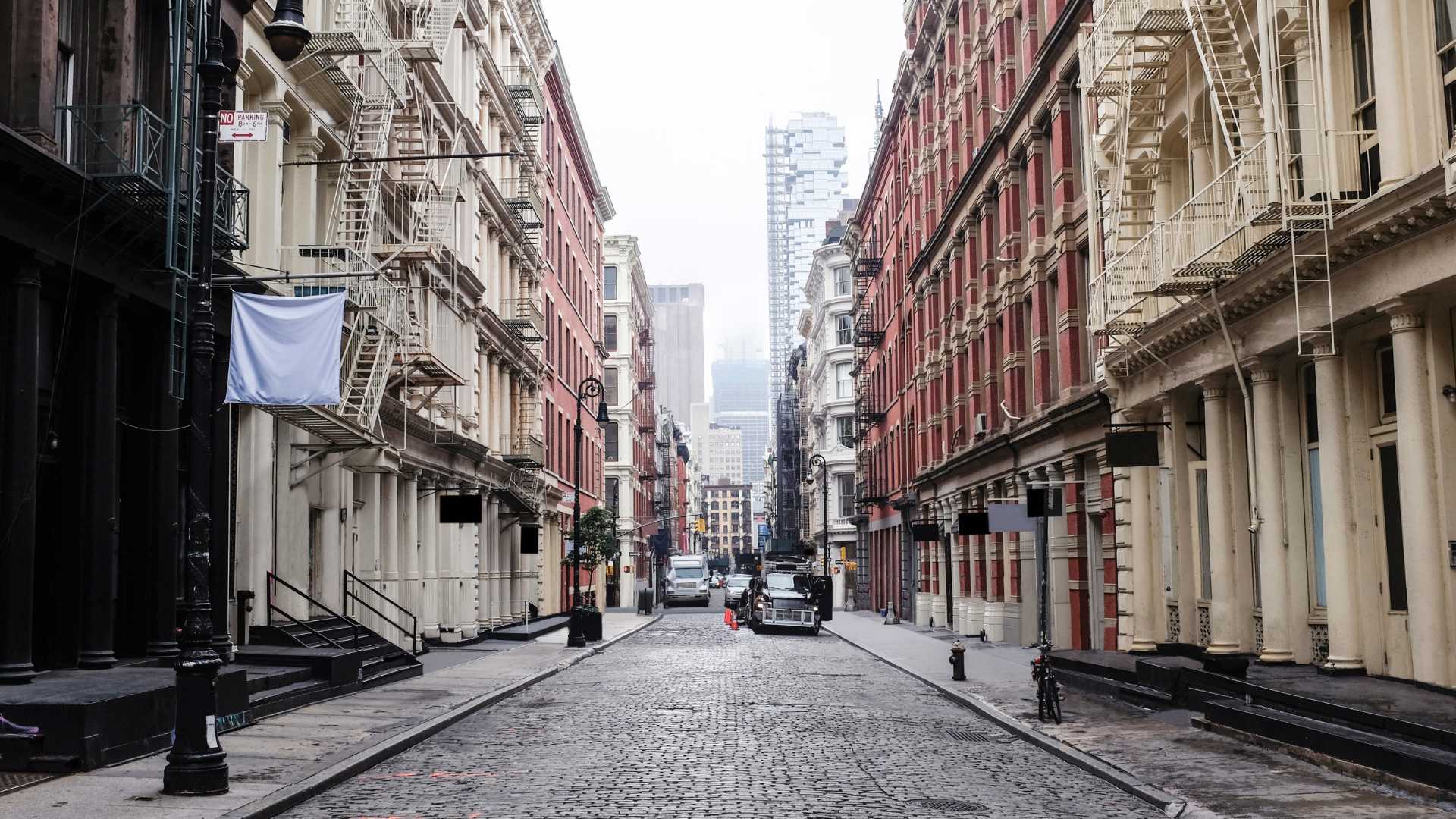Rue de Soho à New York USA