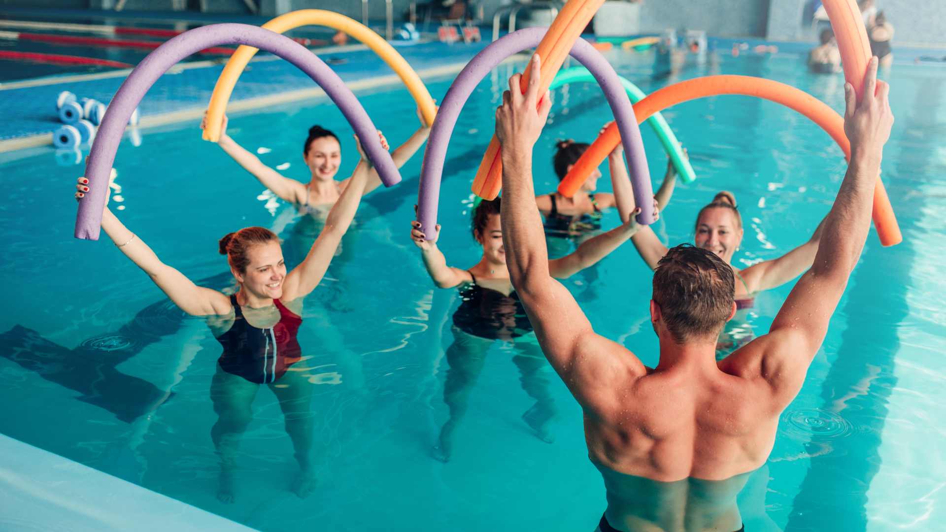 séance d'aquagym 
